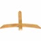Ekena Millwork Bellingham Rough Sawn Timber Gable Bracket, Western Red Cedar, 48"W x 30"H x 2"D x 4"F, 15/12 Pitch GBW048X30X0204BEL00RWR - alternate 2